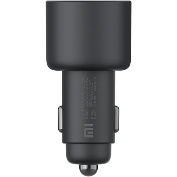Xiaomi Cargador de Coche 67W con Salida Dual USB-A y USB Tipo C, Negro